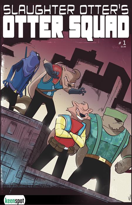 OTTER SQUAD #1 CVR B J HAMMOND TMNT #1 HOMAGE VAR ISBN: 60283502321800121 - Release Date: 1/28/26