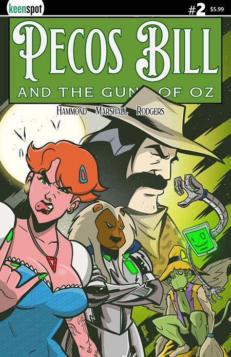 PECOS BILL & THE GUNS OF OZ #2 CVR A ERICK MARSHALL J HAMMOND (MR) ISBN: 60283502317100211 - Release Date: 1/21/26