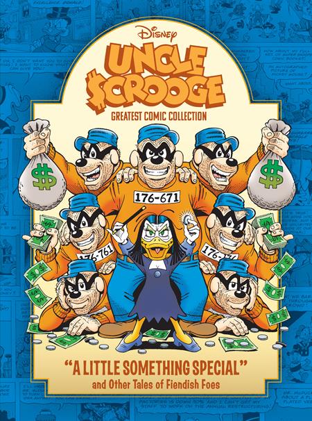 DISNEY GREATEST COMICS COLLECTION HC VOL 01 UNCLE SCROOGE A LITTLE SOMETHING SPECIAL AND OTHER TALES OF FIENDISH FOES ISBN: 9798875001796 - Release Date: 4/8/26