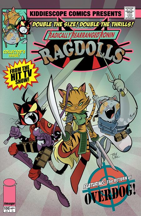 RADICALLY REARRANGED RONIN RAGDOLLS ADVENTURES #100 (MR) ISBN: 70985304559510011 - Release Date: 1/7/26
