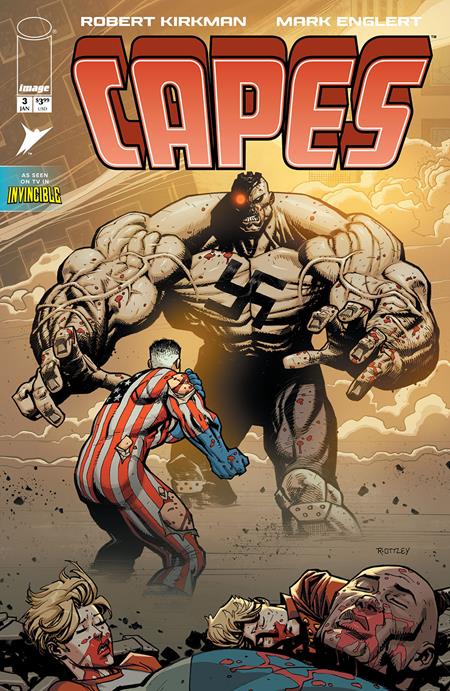 INVINCIBLE UNIVERSE CAPES #3 CVR A RYAN OTTLEY & DAVE MCCAIG ISBN: 70985304498700311 - Release Date: 1/28/26