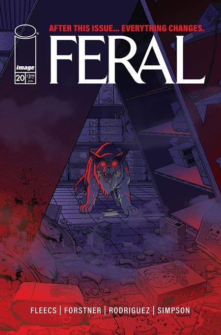 FERAL #20 CVR A TONY FLEECS & TRISH FORSTNER ISBN: 70985303949502011 - Release Date: 1/28/26