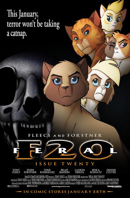 FERAL #20 CVR B TRISH FORSTNER & ALLEN PASSALAQUA VAR ISBN: 70985303949502021 - Release Date: 1/28/26