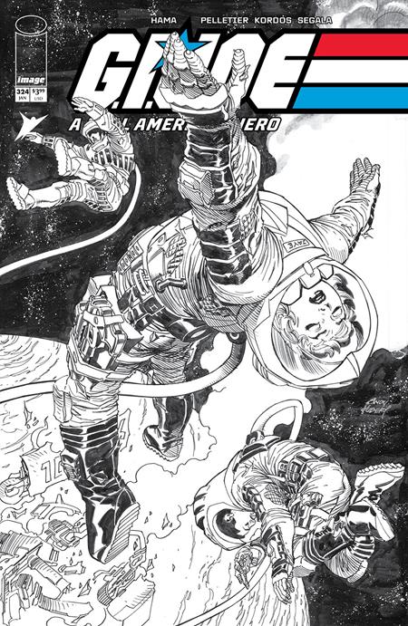 GI JOE A REAL AMERICAN HERO #324 CVR B ANDY KUBERT B&W VAR ISBN: 70985303878832421 - Release Date: 1/14/26