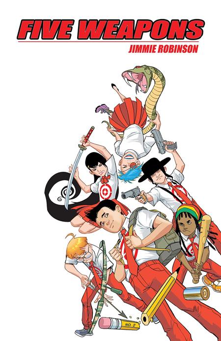 FIVE WEAPONS TP ISBN: 978153433505951499 - Release Date: 1/28/26