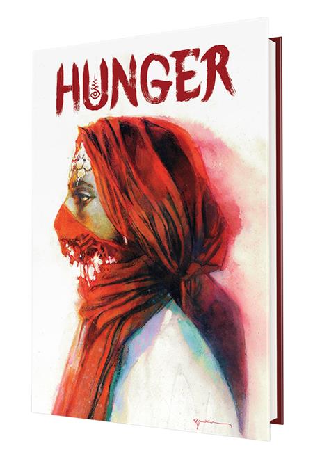 HUNGER HC BILL SIENKIEWICZ PREMIERE ED WITH GOLD FOIL SLIPCASE Solicited Thru Other Distributors ISBN: 978196422608854999 - Release Date: 1/7/26