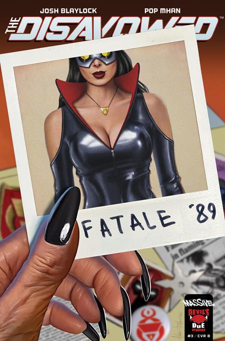 DISAVOWED #3 (OF 5) CVR B ADAM RICHES VAR (MR) ISBN: 72355236095700321 - Release Date: 1/14/26