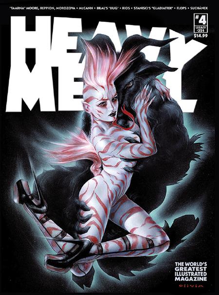 HEAVY METAL MAGAZINE #4 CVR A OLIVIA DE BERARDINIS (MR) ISBN: 85007130300100411 - Release Date: 1/28/26