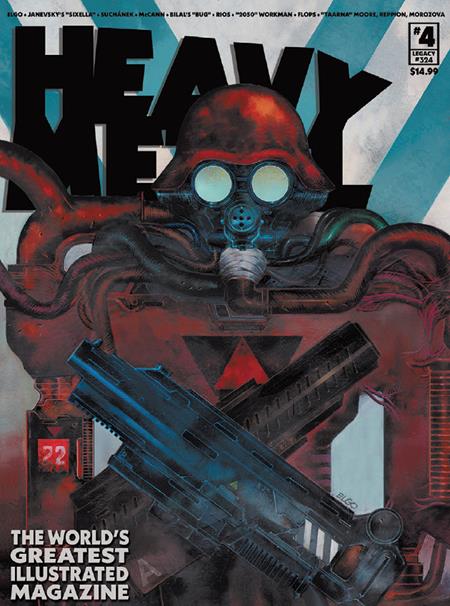 HEAVY METAL MAGAZINE #4 CVR B ELGO VAR (MR) ISBN: 85007130300100421 - Release Date: 1/28/26
