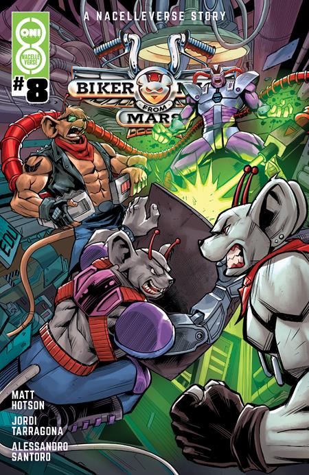 BIKER MICE FROM MARS (2025) #8 CVR A EDU SOUZA ISBN: 64985600844200811 - Release Date: 1/21/26