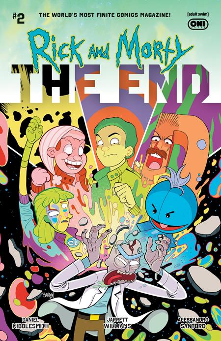 RICK AND MORTY THE END #2 (OF 6) CVR A DAVE BARDIN ISBN: 64985600882400211 - Release Date: 1/7/26