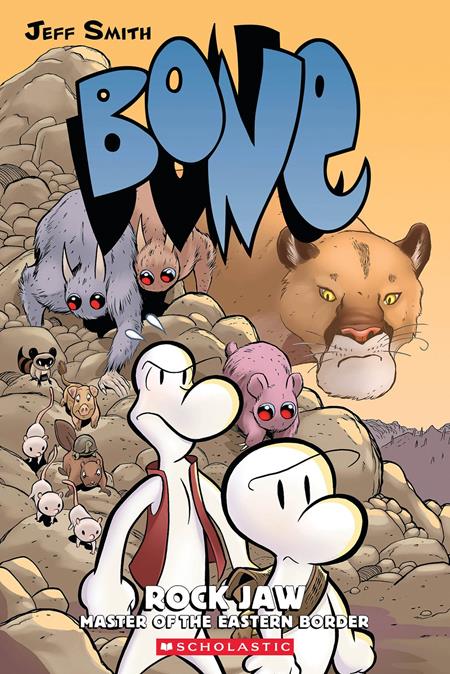 BONE TP VOL 05 ROCK JAW MASTER OF THE EASTERN BORDER Previously Offered thru Other Distributors ISBN: 978043970636051299 - Release Date: 2/18/26