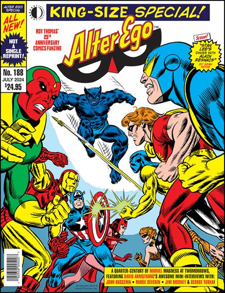 ALTER EGO #188 Previously Offered Thru Diamond ISBN: 182658005207 - Release Date: 1/7/26