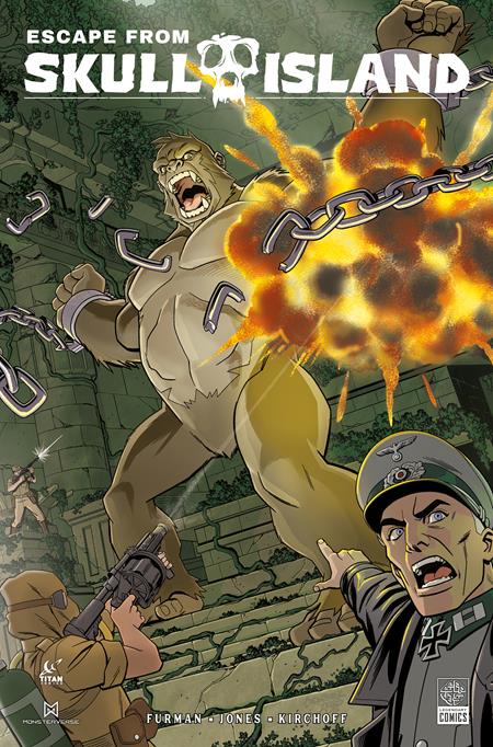 ESCAPE FROM SKULL ISLAND #1 (OF 4) CVR B CHRISTOPHER JONES VAR ISBN: 65946019531500121 - Release Date: 1/28/26