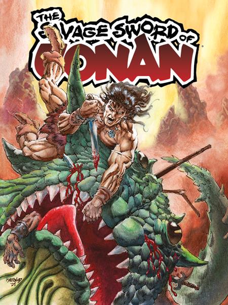 SAVAGE SWORD OF CONAN #12 CVR B GEOF ISHERWOOD VAR (MR) ISBN: 79361173690001221 - Release Date: 1/21/26