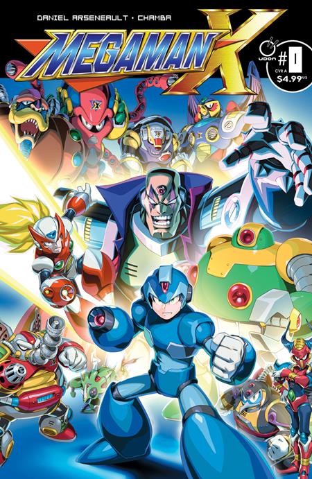 MEGA MAN X #0 (OF 5) CVR A JEFFREY CRUZ ISBN: 85534800159800011 - Release Date: 1/14/26