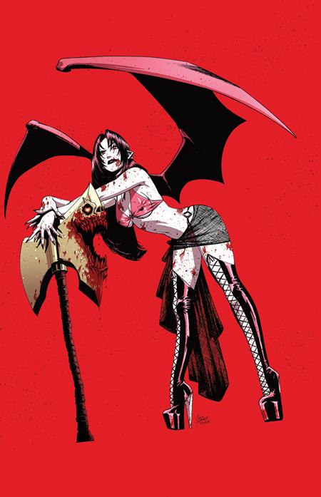 BARBARIC THE LONG DEATH #2 (OF 3) CVR E CORIN HOWELL LILITH CROSSOVER BLACK BAG VAR ISBN: 1125VL0971 - Release Date: 2/18/26