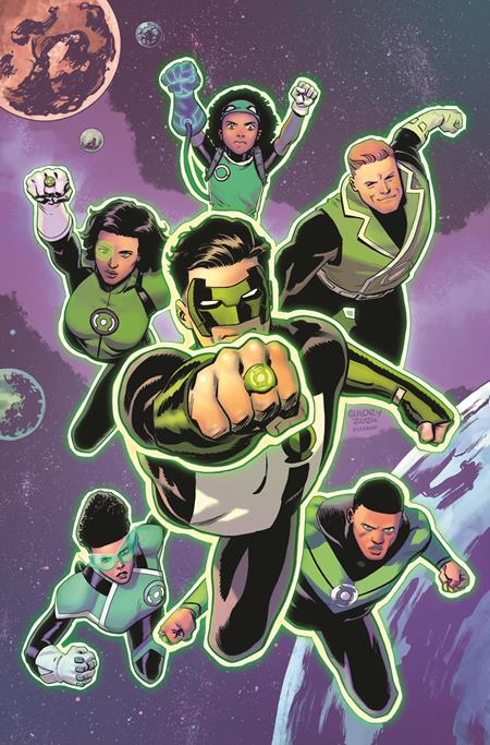 1:25 GREEN LANTERN CORPS #1 CVR G INC 1:25 GAVIN GUIDRY CARD STOCK VAR  - Release Date:  2/12/25