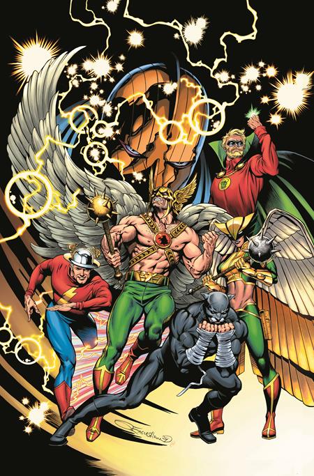 JSA #4 CVR E INC 1:25 DALE EAGLESHAM CARD STOCK VAR  - Release Date:  2/5/25