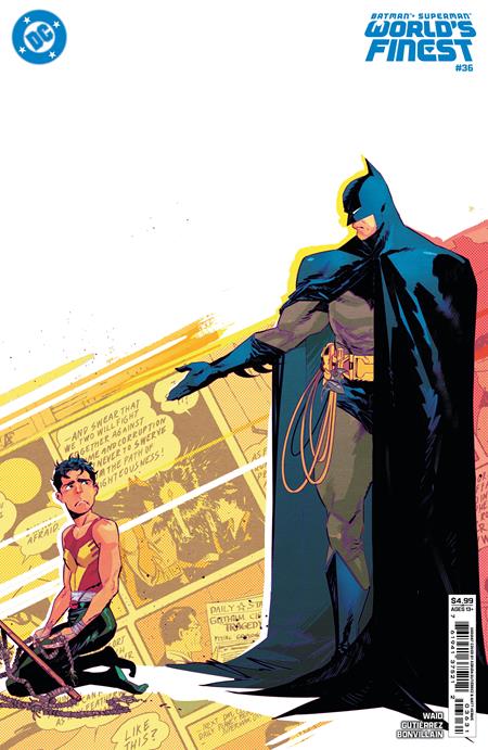 BATMAN SUPERMAN WORLDS FINEST #36 CVR C ADRIAN GUTIERREZ CARD STOCK VAR  - Release Date:  2/19/25