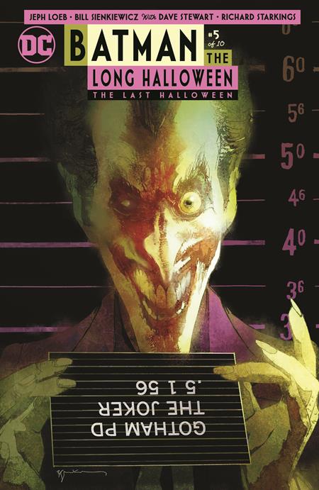 BATMAN THE LONG HALLOWEEN THE LAST HALLOWEEN #5 (OF 10) CVR B BILL SIENKIEWICZ CARD STOCK VAR  - Release Date:  2/26/25