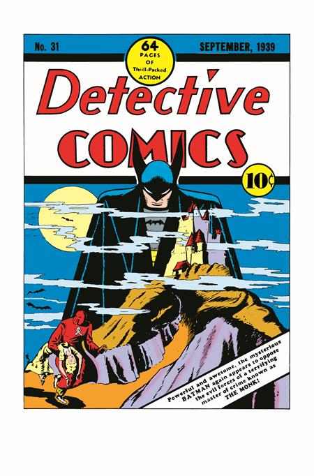 DETECTIVE COMICS #31 FACSIMILE EDITION CVR A BOB KANE  - Release Date:  2/5/25