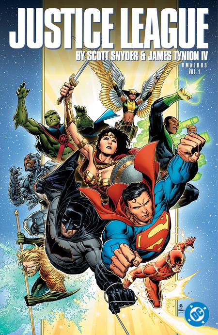 JUSTICE LEAGUE BY SCOTT SNYDER AND JAMES TYNION IV OMNIBUS HC VOL 01  - Release Date:  4/8/25