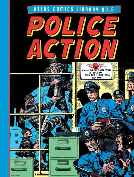 ATLAS COMICS LIBRARY HC NO 5 POLICE ACTION (MR)  - Release Date:  2/26/25