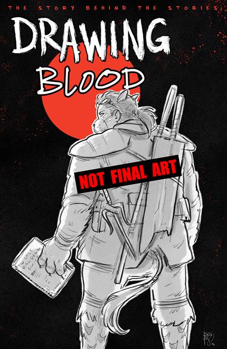 DRAWING BLOOD #10 (OF 12) CVR C BEN BISHOP HOMAGE VAR  - Release Date:  4/16/25