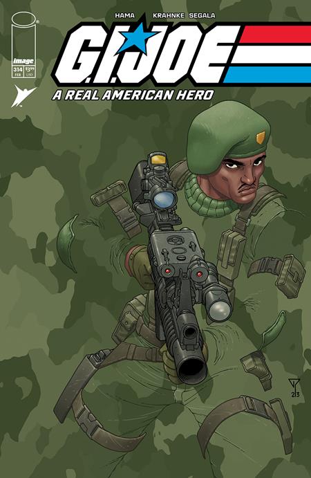 1:10 GI JOE A REAL AMERICAN HERO #314 CVR C INC 1:10 FRANCIS PORTELA CAMOUFLAGE VAR  - Release Date:  2/26/25