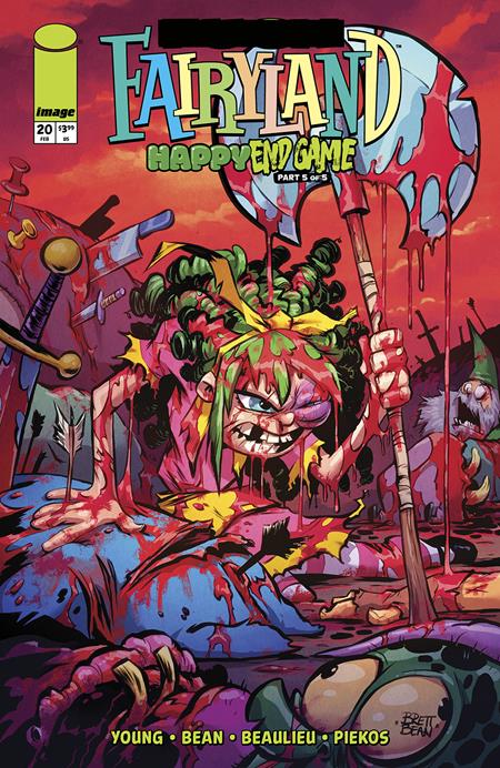 I HATE FAIRYLAND (2022) #20 CVR B BRETT BEAN F*CK (UNCENSORED) FAIRYLAND VAR (MR)  - Release Date:  2/5/25