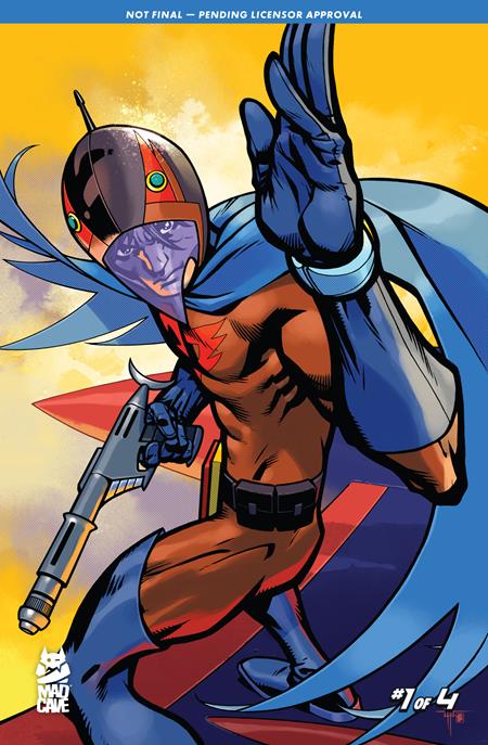 1:10 GATCHAMAN ONLY ONE EARTH #1 (OF 4) CVR C INC 1:10 ZACH HOWARD VAR  - Release Date:  2/5/25