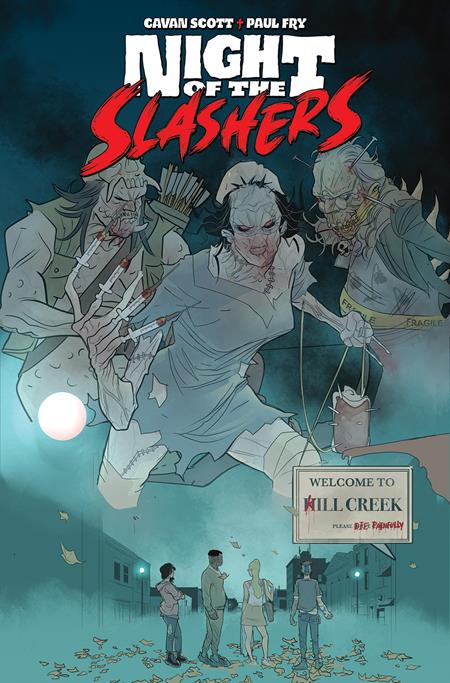 NIGHT OF THE SLASHERS TP VOL 01 (MR)  - Release Date:  3/26/25