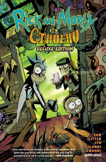 RICK AND MORTY VS. CTHULHU DELUXE EDITION HC  - Release Date:  4/2/25