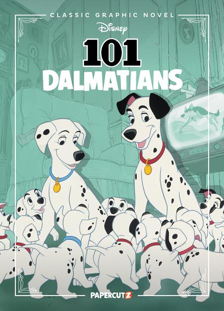 DISNEY CLASSIC GRAPHIC NOVEL 101 DALMATIANS HC  - Release Date:  2/26/25