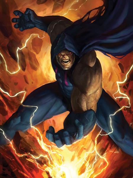 DC K.O. #4 (OF 5) CVR F AARON BARTLING DARKSEID CARD STOCK VAR ISBN: 76194139215800491 - Release Date: 2/11/26