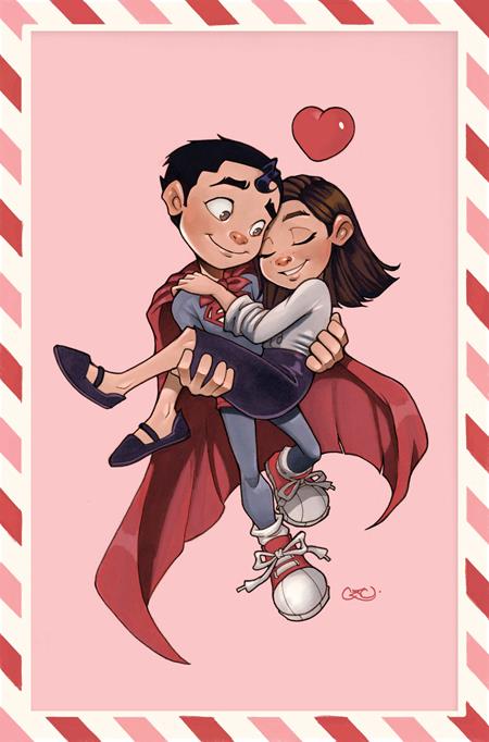 SUPERMAN #35 CVR F CHRISSIE ZULLO VALENTINES DAY CARD STOCK VAR (DC K.O.) ISBN: 76194137950003561 - FOC DATE: 2/2/26  - Release Date: 2/25/26