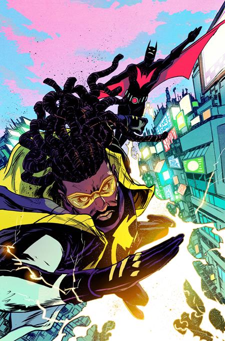 BATMAN STATIC BEYOND #3 (OF 6) CVR C SANFORD GREENE CARD STOCK VAR ISBN: 76194138868700331 - Release Date: 2/4/26