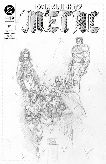 DC W.I.P.  DARK NIGHTS METAL #1 ISBN: 1225DC0218 - Release Date: 2/18/26