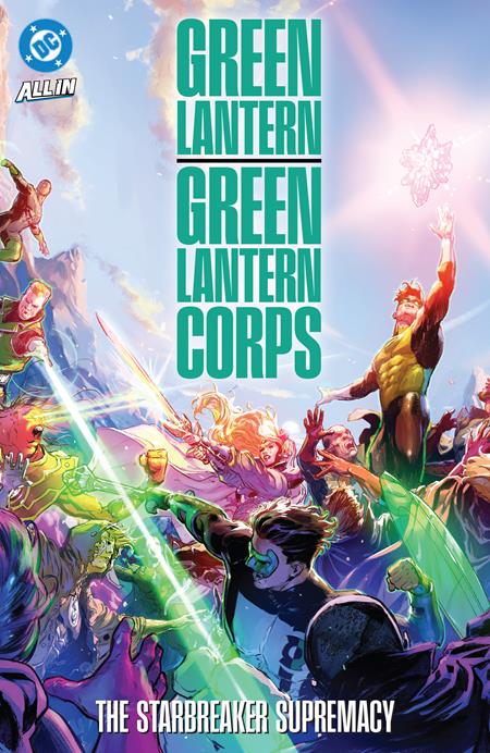 GREEN LANTERN GREEN LANTERN CORPS THE STARBREAKER SUPREMACY TP ISBN: 9781799508434 - FOC DATE: 2/2/26  - Release Date: 4/14/26