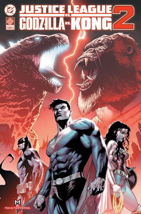 JUSTICE LEAGUE VS GODZILLA VS KONG 2 HC ISBN: 9781799511090 - FOC DATE: 2/2/26  - Release Date: 4/28/26