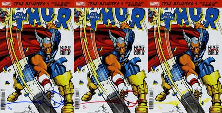 DF TRUE BELIEVERS THOR #337 ENCORE EDITION TRIPLE SIGNATURE SET SIGNED BY WALT SIMONSON ISBN: 72513036333600111 - Release Date: 2/25/26