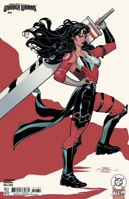 DF ABSOLUTE WONDER WOMAN #14 SIGNED BY TERRY AND RACHEL DODSON ISBN: 72513036335000111 - Release Date: 2/25/26