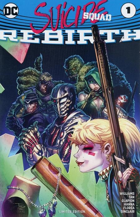 DF SUICIDE SQUAD REBIRTH #1 GEEK FUEL EXCLUSIVE VARIANT PLUS BONUS DC COMIC ISBN: 72513036337400111 - Release Date: 2/25/26