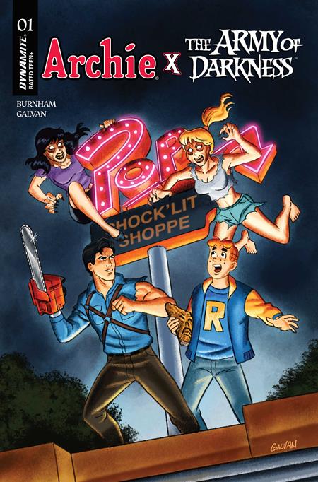 ARCHIE X ARMY OF DARKNESS #1 CVR B BILL GALVAN VAR ISBN: 72513036283401021 - Release Date: 2/4/26