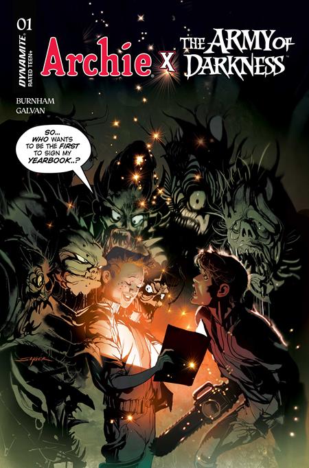 ARCHIE X ARMY OF DARKNESS #1 CVR E STUART SAYGER VAR ISBN: 72513036283401051 - Release Date: 2/4/26