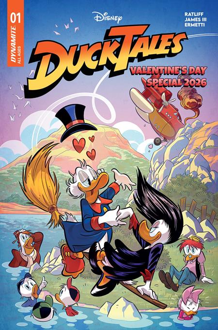 DUCKTALES VALENTINES DAY SPECIAL 2026 #1 (ONE SHOT) CVR D LIBERO ERMETTI VAR ISBN: 72513036285801041 - Release Date: 2/11/26