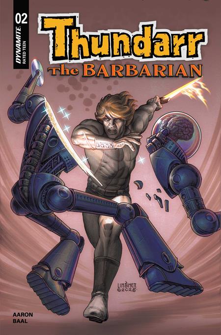 THUNDARR THE BARBARIAN #2 CVR D JOSEPH MICHAEL LINSNER VAR ISBN: 1225DE0693 - Release Date: 2/25/26