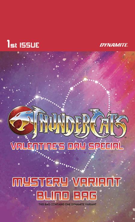 THUNDERCATS VALENTINES DAY SPECIAL 2026 #1 (ONE SHOT) CVR E BLIND BAG VAR ISBN: 1225DE0717 - Release Date: 2/11/26