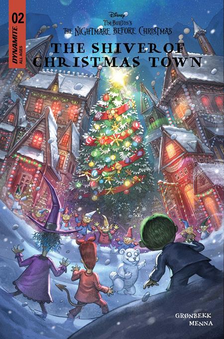 TIM BURTONS THE NIGHTMARE BEFORE CHRISTMAS THE SHIVER OF CHRISTMAS TOWN #2 CVR C ALAN QUAH VAR ISBN: 72513036048902031 - Release Date: 2/4/26